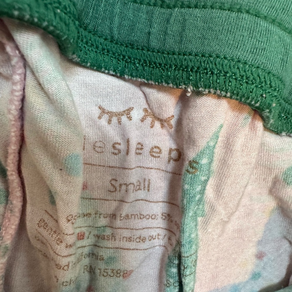 Little Sleepies " Twinkling Trees" pajama set - Picture 4 of 4